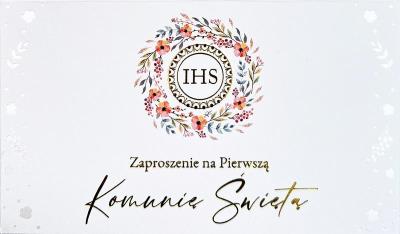 Opakowanie Zaproszenie Komunia (10 szt)