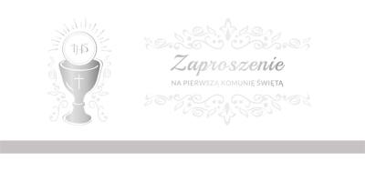 Opakowanie Zaproszenie Komunia (10szt)
