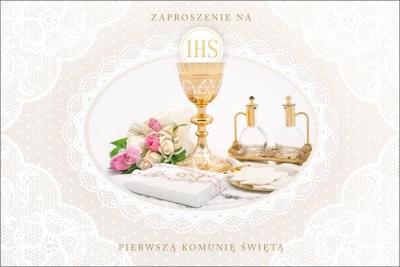 Opakowanie Zaproszenie Komunia (10szt)