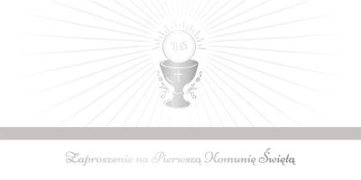 Opakowanie Zaproszenie Komunia (10szt)