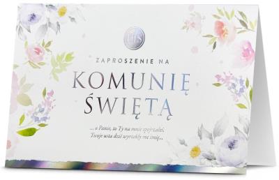 Opakowanie Zaproszenie Komunia (5szt)