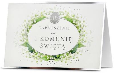Opakowanie Zaproszenie Komunia (5szt)