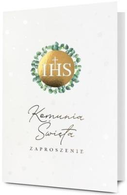 Opakowanie Zaproszenie Komunia (5szt)