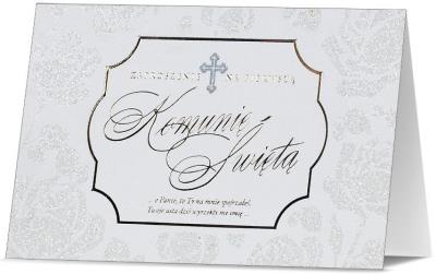 Opakowanie Zaproszenie Komunia (5szt)