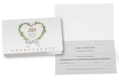 Opakowanie Zaproszenie Komunia (5szt)