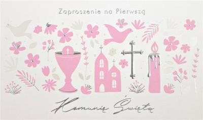Opakowanie Zaproszenie Komunia ZP-05 (10szt.)