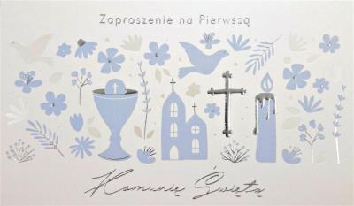 Opakowanie Zaproszenie Komunia ZP-06 (10szt.)