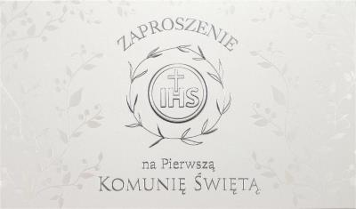 Opakowanie Zaproszenie Komunia ZP-08 (10szt.)
