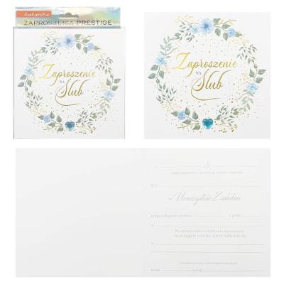 Opakowanie Zaproszenie Ślub 5szt