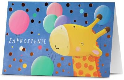 Opakowanie Zaproszenie Uniwersalne (5szt)