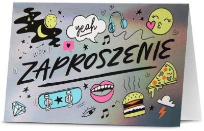 Opakowanie Zaproszenie Uniwersalne (5szt)