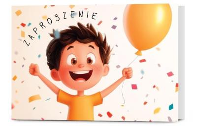 Opakowanie Zaproszenie Urodziny (10szt)