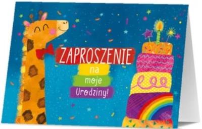 Opakowanie Zaproszenie Urodziny (10szt)