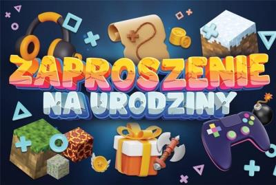Opakowanie Zaproszenie Urodziny (10szt)