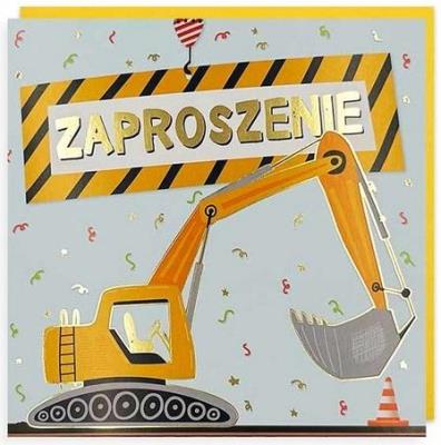 Opakowanie Zaproszenie Urodziny 5szt