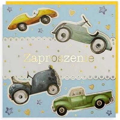 Opakowanie Zaproszenie Urodziny 5szt