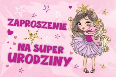 Opakowanie Zaproszenie Urodziny ZA-89 (10szt.)