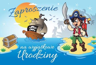 Opakowanie Zaproszenie Urodziny ZA-92 (10szt.)