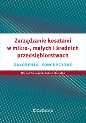Okładka książki Zarządzanie kosztami w działalności handlowej..