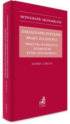 Okładka książki Zarządzanie ryzykiem braku zgodności