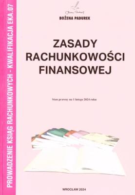 Okładka książki Zasady rachunkowości finansowej