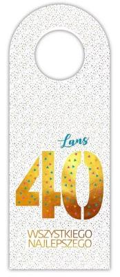 Opakowanie Zawieszka na butelkę - 40