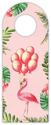 Zawieszka na butelkę - Flaming balony. Wydawca: Henry. SmakLiter.pl Opakowanie Zawieszka na butelkę - Flaming balony