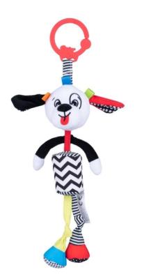 Zawieszka sensoryczna Piesek Pedro dzwoneczek. Wydawca: Balibazoo. SmakLiter.pl Opakowanie Zawieszka sensoryczna Piesek Pedro dzwoneczek