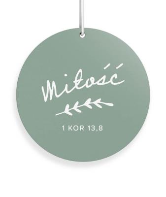 Zawieszka zapachowa - Miłość. Wydawca: Szaron. SmakLiter.pl Opakowanie Zawieszka zapachowa - Miłość