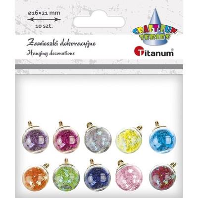 Opakowanie Zawieszki dekoracyjne kule 16mm 10szt.