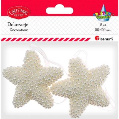 Opakowanie Zawieszki gwiazdki 60x56mm 2szt