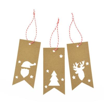 Opakowanie Zawieszki na prezenty eko 12szt