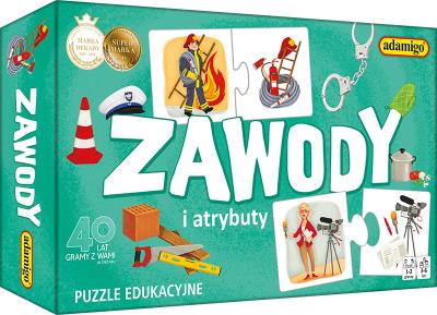 Zawody i atrybuty. Wydawca: Adamigo. SmakLiter.pl Opakowanie Zawody i atrybuty