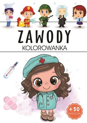 Okładka książki Zawody. Kolorowanka