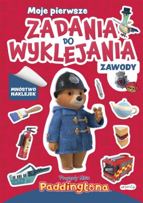 Okładka książki Zawody. Przygody Misia Paddingtona. Moje pierwsze zadania do wyklejania