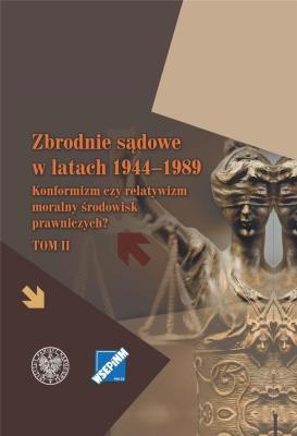 Okładka książki Zbrodnie sądowe w latach 1944-1989