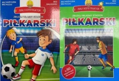 Zbuduj własny stadion piłkarski MIX. Wydawca: O-press. SmakLiter.pl Opakowanie Zbuduj własny stadion piłkarski MIX