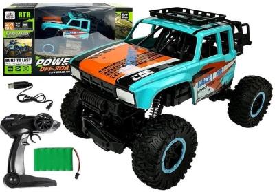 Opakowanie Zdalnie sterowane auto Offroad RC 1:14 niebieskie