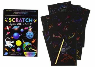 Opakowanie Zdrapywanka kolorowanka Kosmos