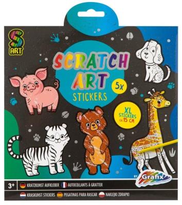 Opakowanie Zdrapywanki 5 sztuk + rysik