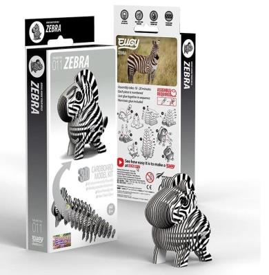 Opakowanie Zebra Eugy. Eko Układanka 3D