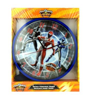 Opakowanie Zegar ścienny Power Rangers