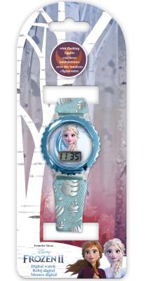 Zegarek cyfrowy z nylonowym paskiem i światełkami LED Frozen WD21175. Wydawca: Kids Euroswan. SmakLiter.pl Opakowanie Zegarek cyfrowy z nylonowym paskiem i światełkami LED Frozen WD21175