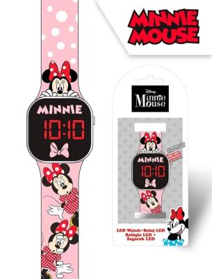 Zegarek LED z kalendarzem Minnie MN4369. Wydawca: Kids Euroswan. SmakLiter.pl Opakowanie Zegarek LED z kalendarzem Minnie MN4369