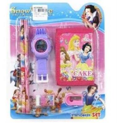 Opakowanie Zegarek + portfel z przyborami