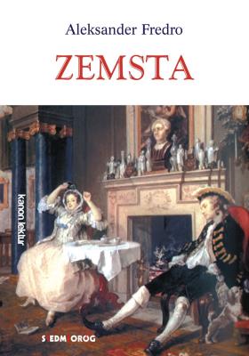 Zemsta. Autor: Fredro Aleksander. SmakLiter.pl Okładka książki Zemsta