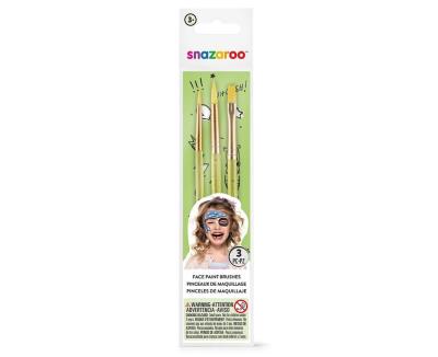 Opakowanie Zestaw 3 pędzli do malowania twarzy