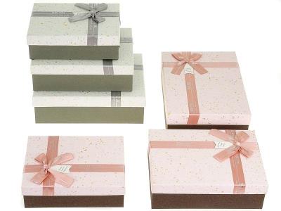 Opakowanie Zestaw 3 pudełek ozdobnych MIX