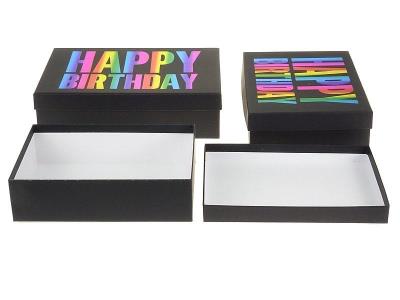 Opakowanie Zestaw 3 pudełek ozdobnych