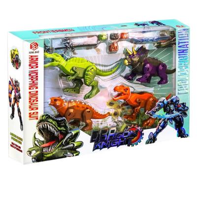 Opakowanie Zestaw 4 robotów - dinozaurów